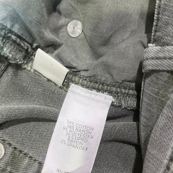 J. Jill Denim Authentic Fit Slim Ankle Gray Jeans  Sz 4 - Picture 7 of 7